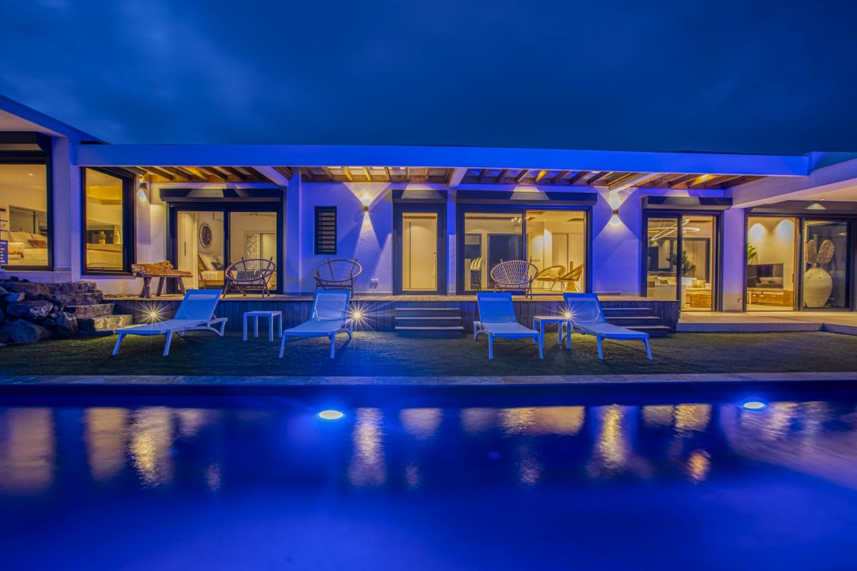 A louer villa 4 chambre Baie Orientale Saint Martin_ Pisicne Nuit - 37
